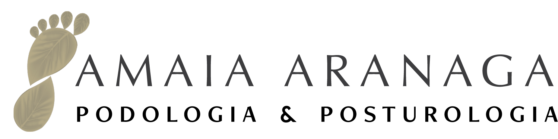 Amaia Aranaga Podologia & Posturologia Logo